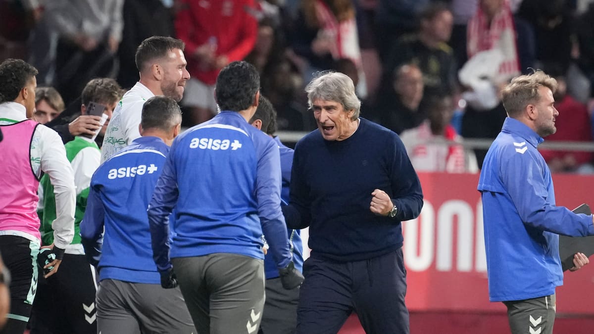 En el momento más difícil de Pellegrini: el Betis logra vital triunfo en la fecha clave de La Liga