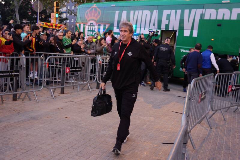 Manuel Pellegrini sigue siendo muy querido por la parcialidad del Betis.
