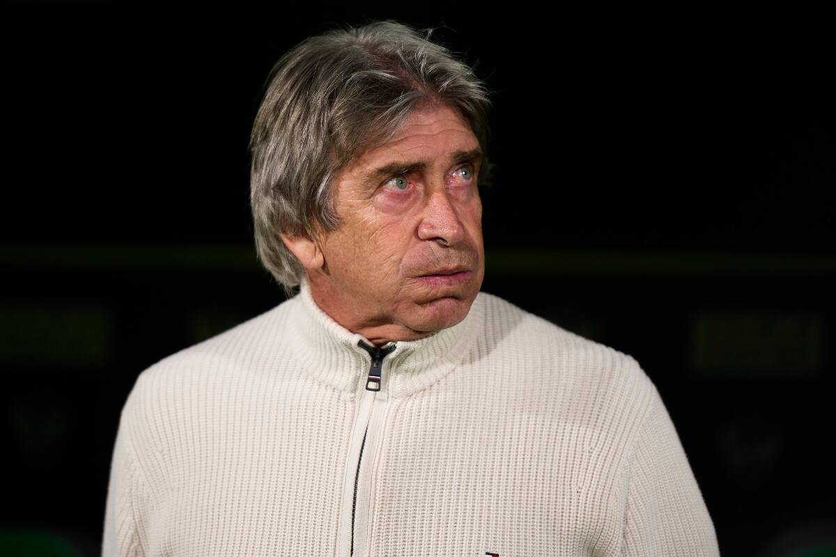 Manuel Pellegrini sufre por las bajas en el Betis.
Foto: @RealBetis