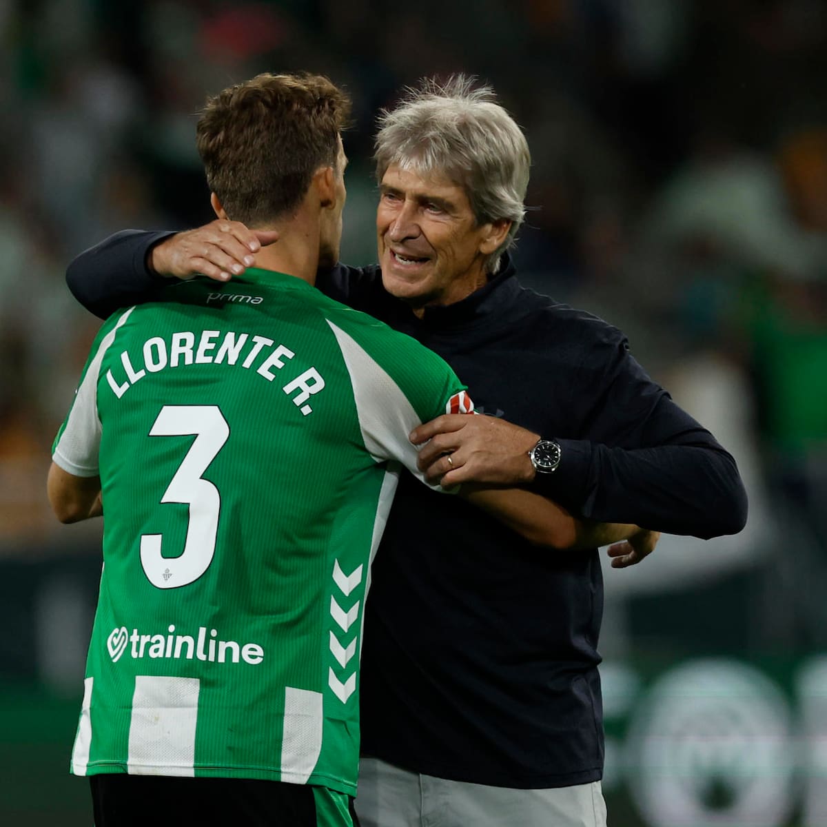 VIDEO | Locura total en La Cartuja: así festejó Manuel Pellegrini la clasificación a Champions League