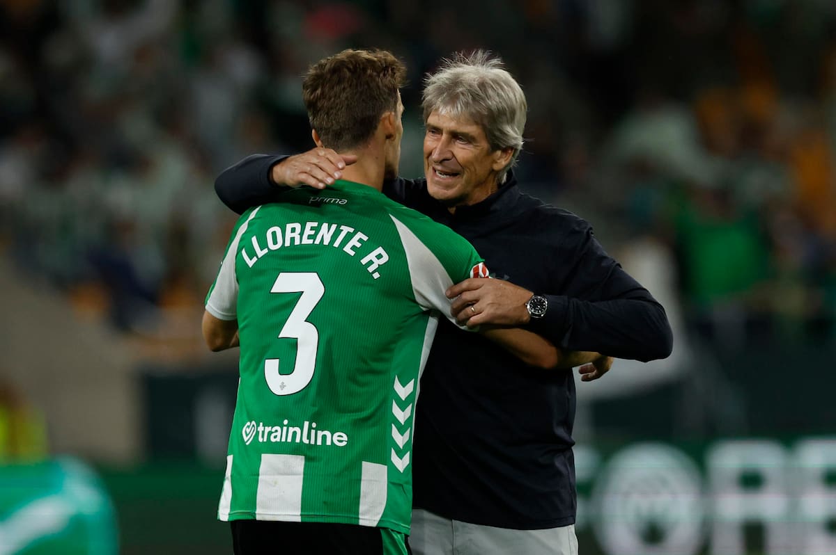 El Ingeniero en los festejos del Real Betis Balompié. Foto: EFE.