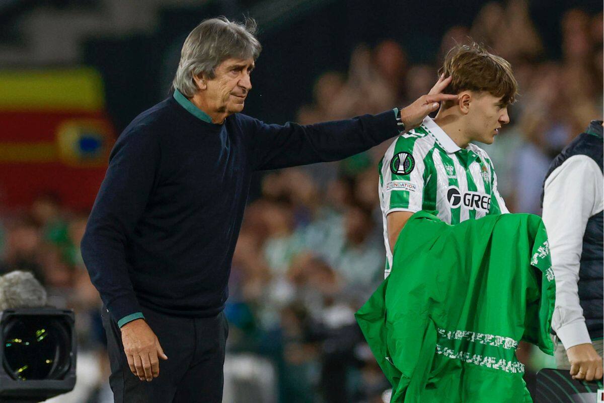 durante esta jornada de la Conference League. Foto: EFE.