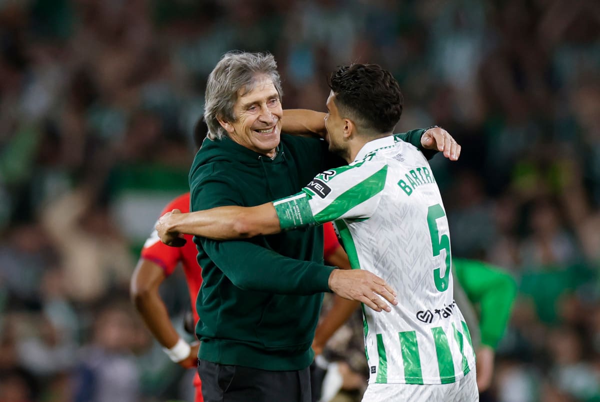reafirmó su deseo de seguir en el Real Betis. (Foto: EFE)