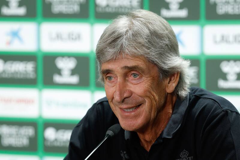 Manuel Pellegrini espera cosechar su segundo triunfo al hilo en la presente edición de La Liga. Foto: EFE
