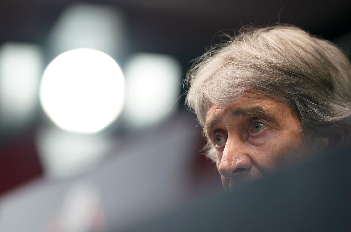 El doble desafío de Manuel Pellegrini que puede definir toda su temporada en el Betis