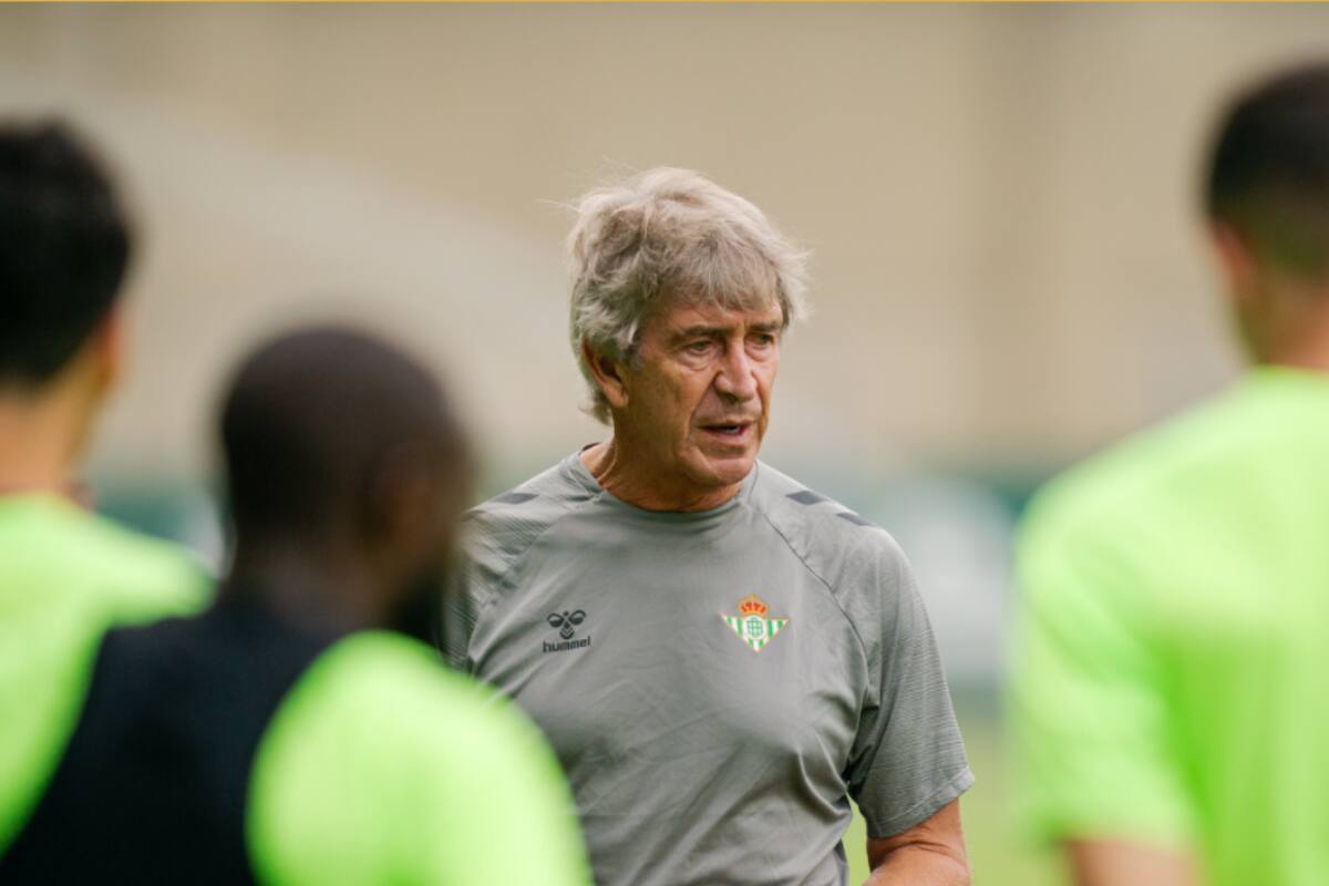 Manuel Pellegrini cumple su quinta temporada al frente del Betis.