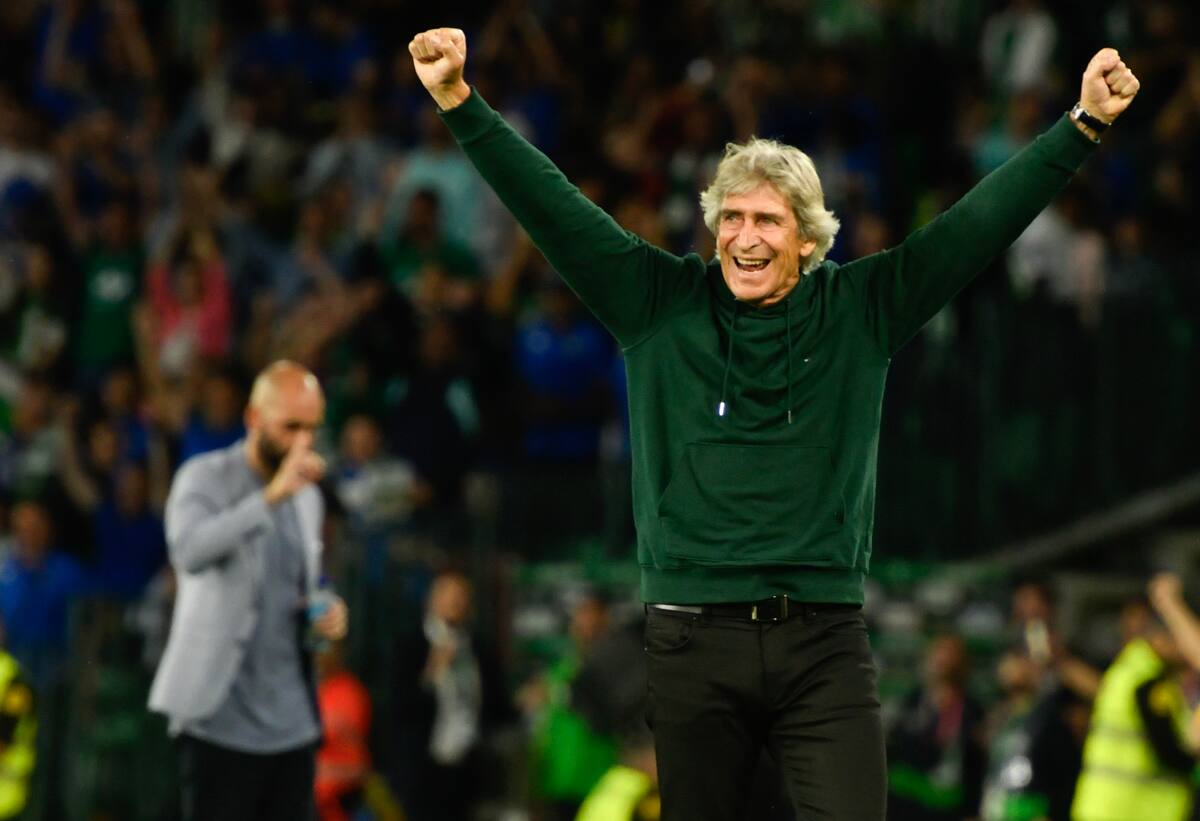 celebrando la victoria contra el Celta de Vigo. Foto: EFE