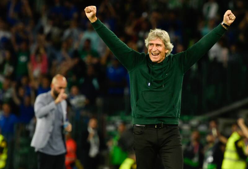 celebrando la victoria. Foto: EFE