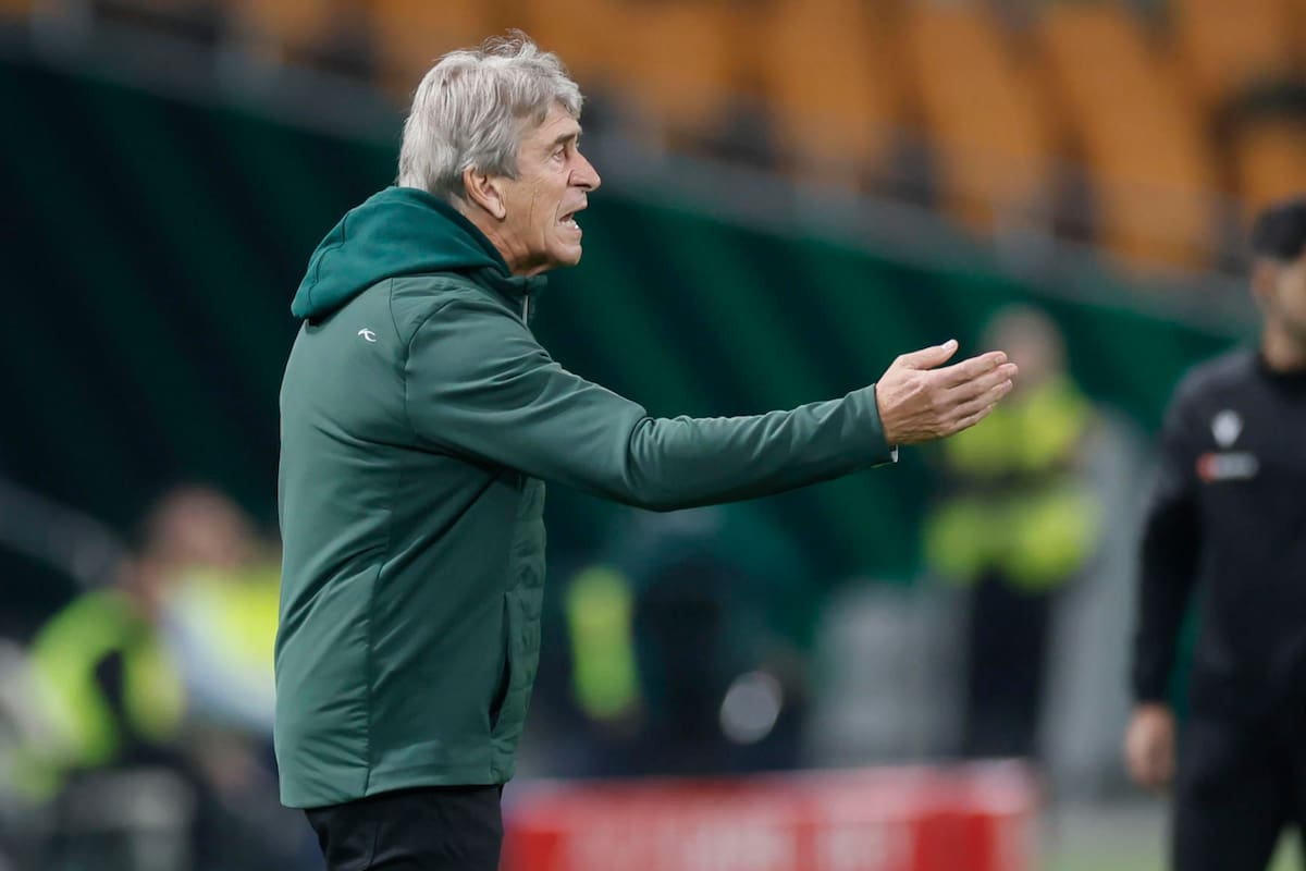 El entrenador en Real Betis. Foto: Agencia EFE.