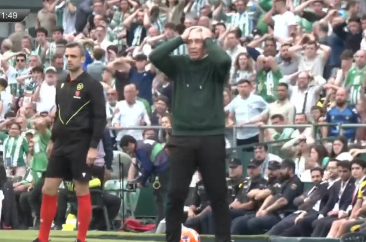 Pocas veces se ha visto así: la reacción de Pellegrini en el fallo de Isco frente al arco del Villarreal