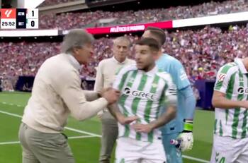 Así reaccionó el capitán del Betis al que Manuel Pellegrini tironeó: “Si me tiene que…”