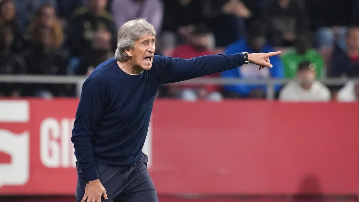 El gesto con que Manuel Pellegrini se sacó toda la presión: como pocas veces se le ha visto