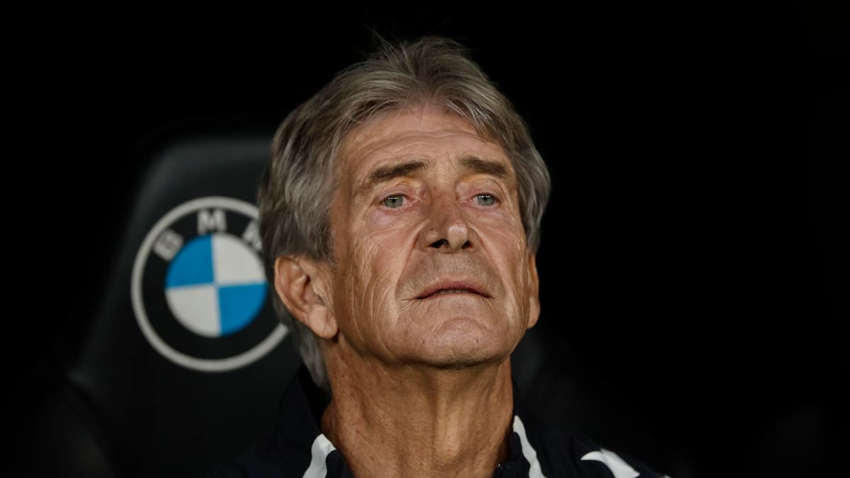 A Manuel Pellegrini le perdonan feo tropiezo en el Real Betis: “Es una raya en el agua”