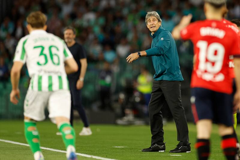 , entrenador del Betis. EFE