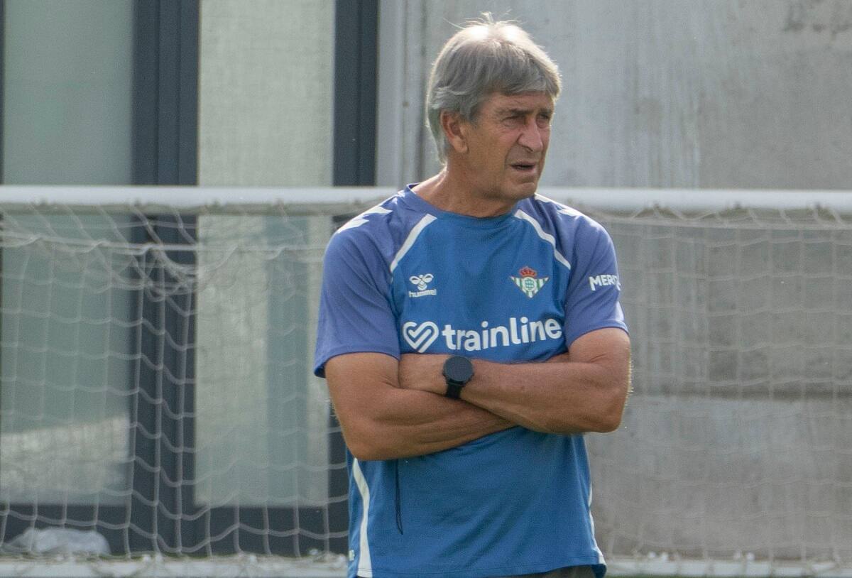 Manuel Pellegrini, DT del Betis. EFE