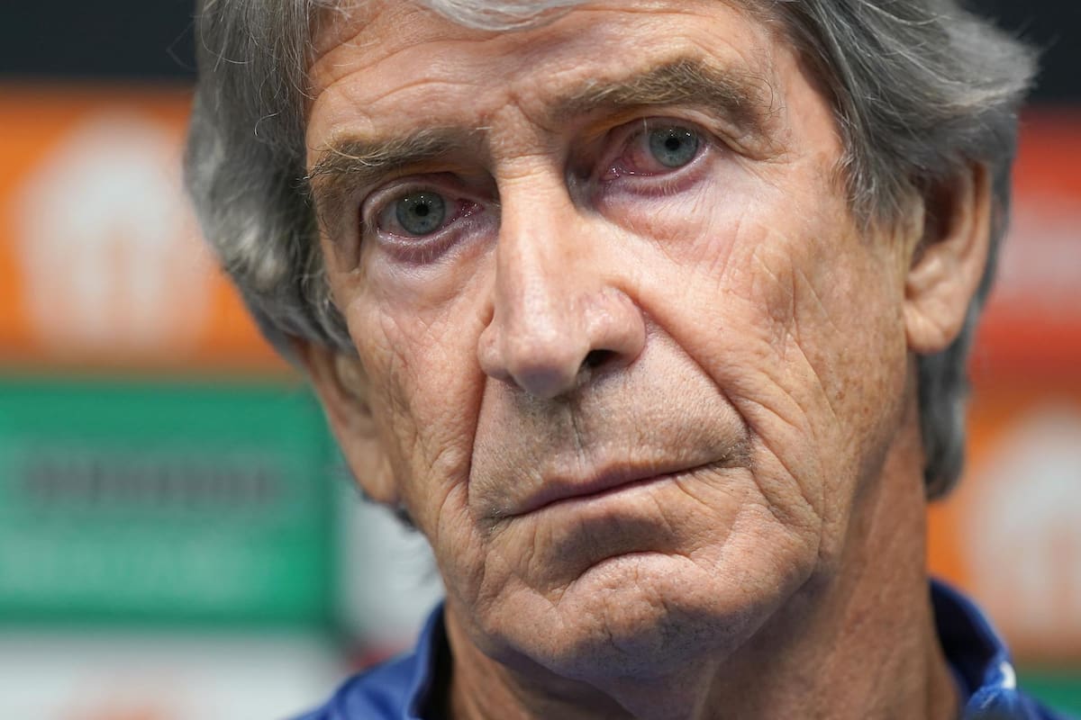 Manuel Pellegrini, entrenador del Betis. EFE