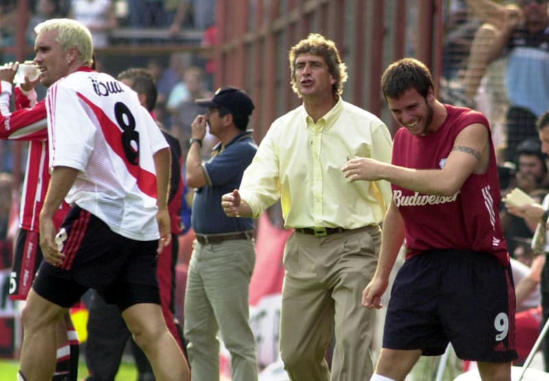 durante su época en River Plate. (Foto: Olé)