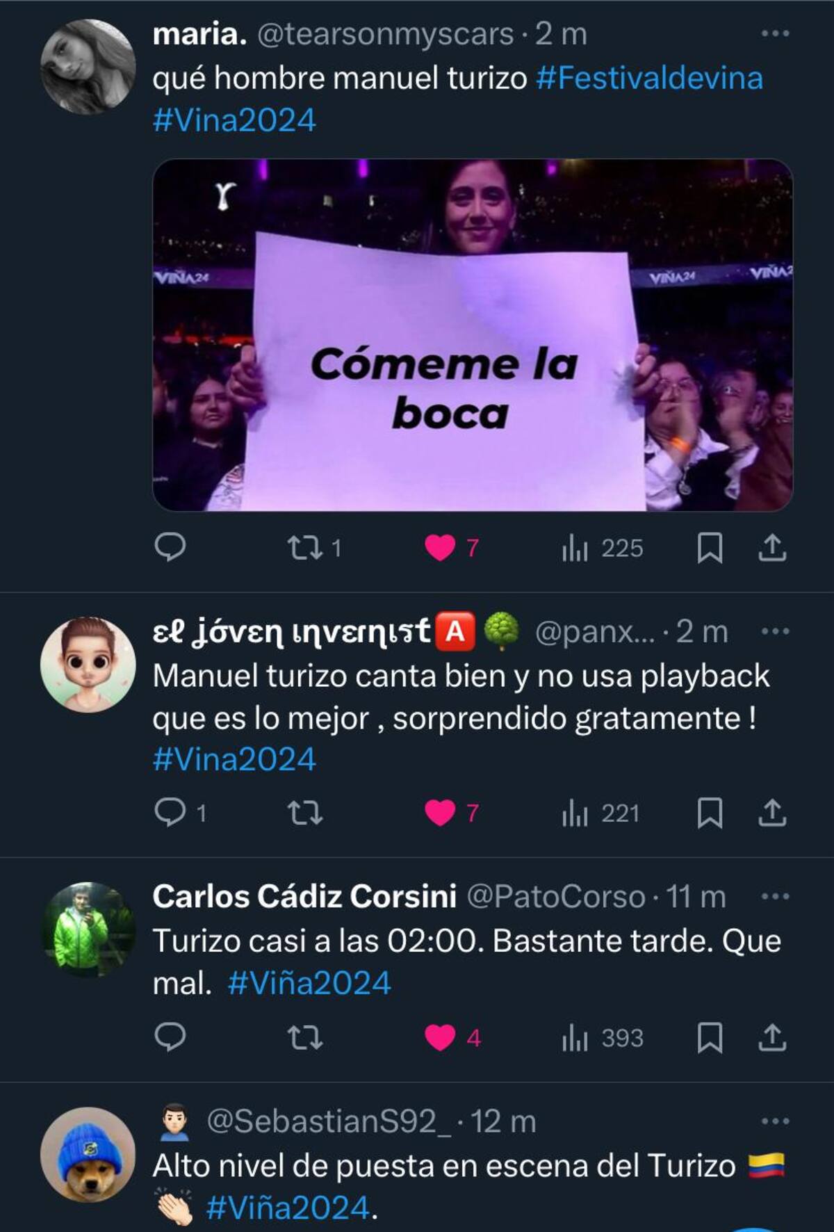 Comentarios a Manuel Turizo