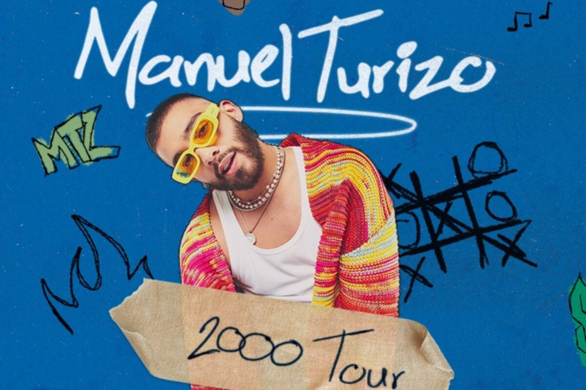 Manuel Turizo llega a Chile con el "2000 Tour"/ Bizarro
