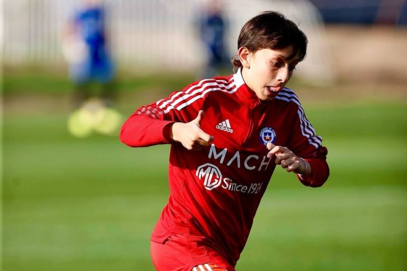 volante de la Selección Chilena Sub-13.