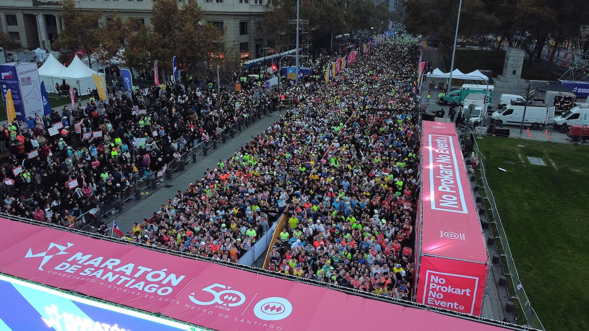 Cortes y desvíos de tránsito por Maratón de Santiago 2026: estas calles se verán afectadas el fin de semana del 25 y 26 de abril