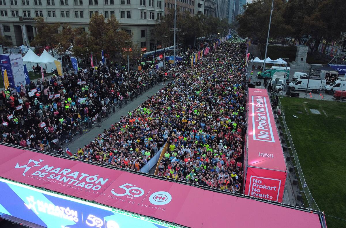 Cortes y desvíos de tránsito por Maratón de Santiago 2026: estas calles se verán afectadas el fin de semana del 25 y 26 de abril