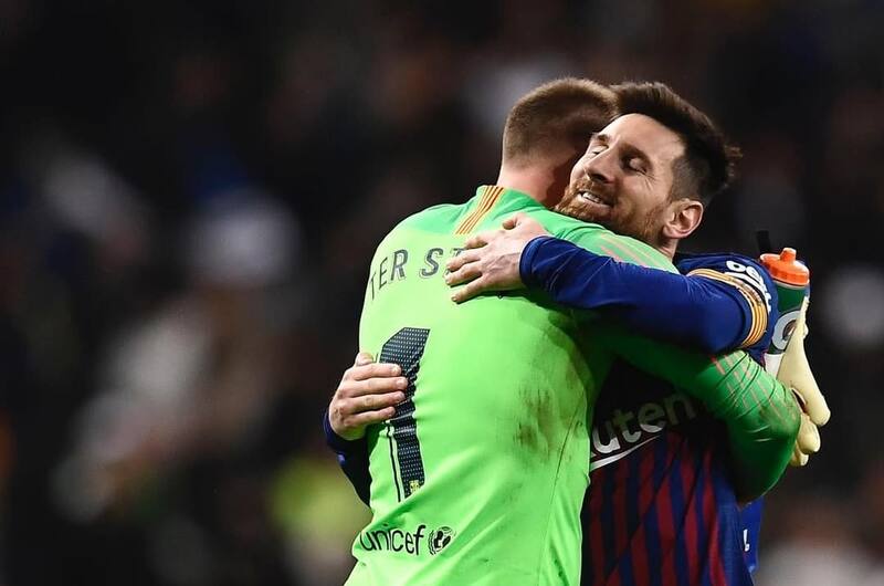 El portero y capitán del Barcelona admitió que no tenía la mejor de las relaciones con el astro mundial. Foto: Instagram Marc-Andre ter Stegen.