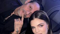 “Igualito a la mamá”: Marc Anthony y Nadia Ferreira muestran por primera vez a su bebé