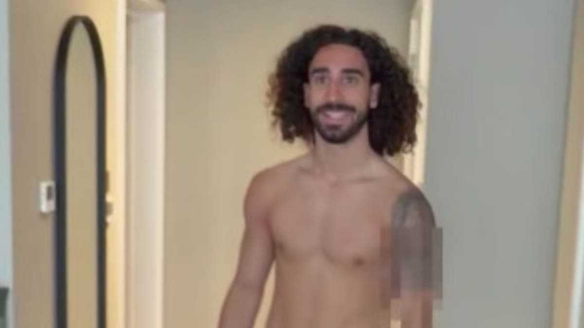 VIDEO | Las promesas se cumplen: este es el tatuaje que se hará Cucurella con la cara del DT de España