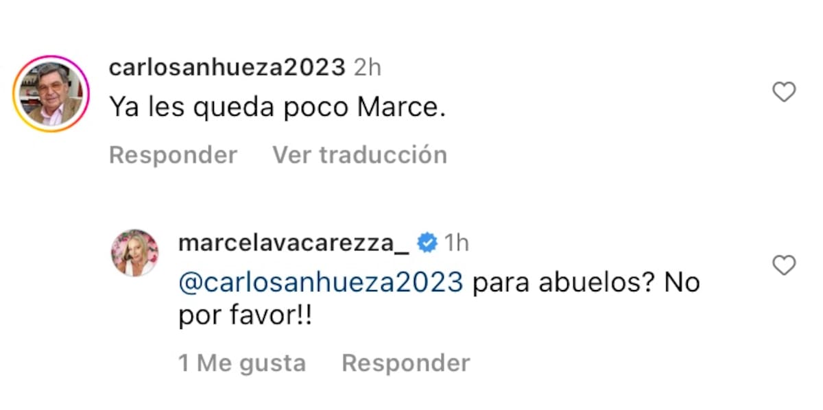 El comentario que le dejó uno de sus seguidores / Instagram