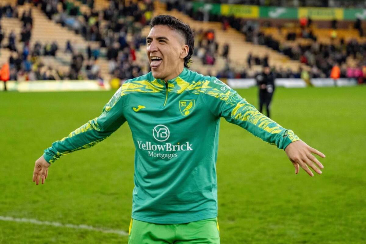 podría dejar Norwich City para la próxima temporada. Foto: @marcelino_nunez26