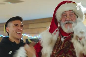 VIDEO | Marcelino Pascuero: se lució con esta versión de un clásico navideño