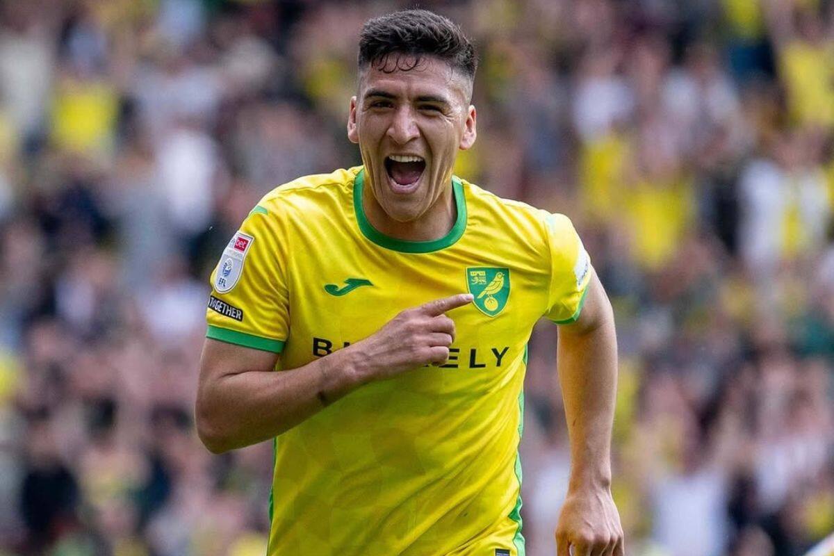 Se iría por más de 15 millones de dólares. Foto: Instagram Norwich City Football Club.