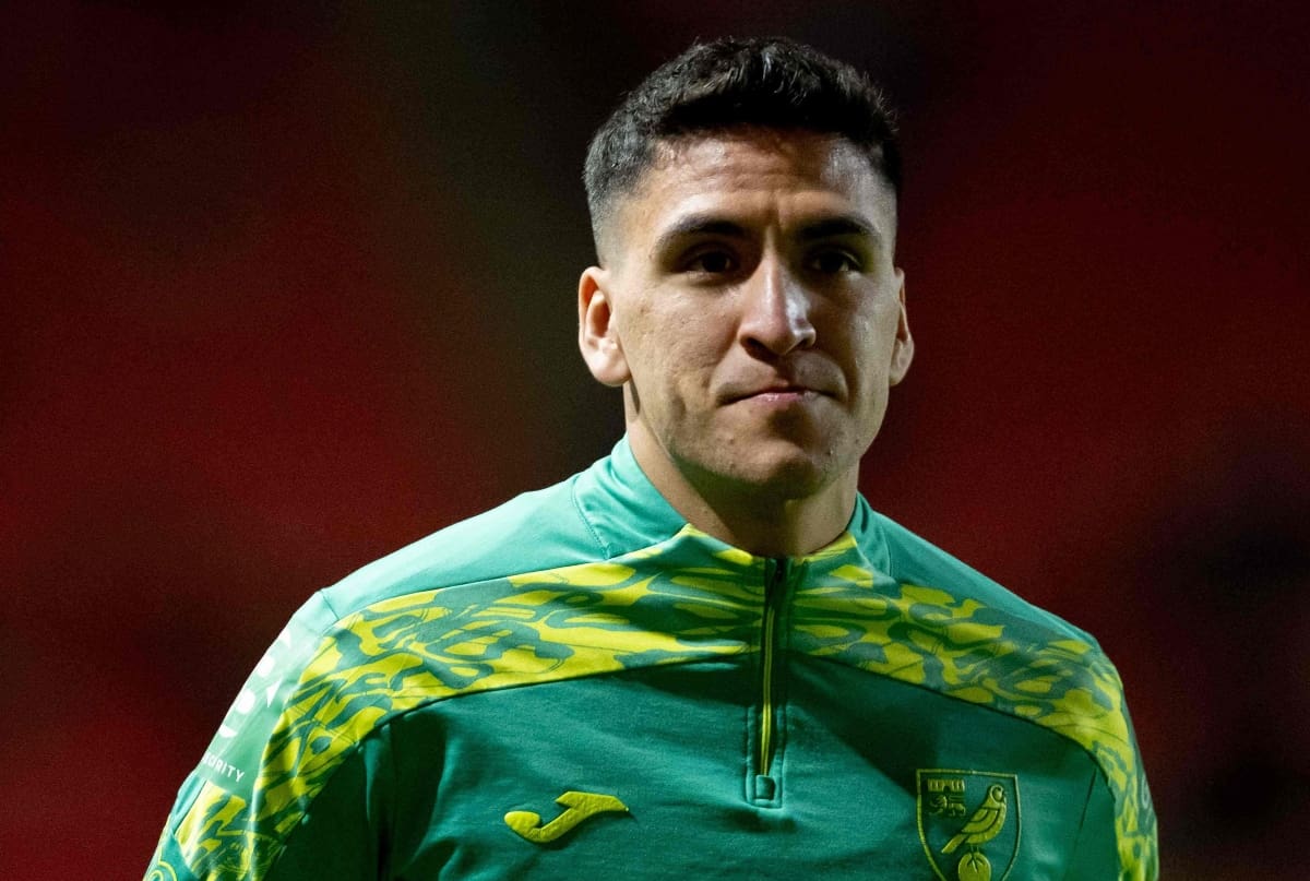 , volante chileno del Norwich. Foto: @NorwichCityFC.