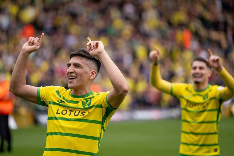 fue el artífice de la victoria de Norwich City sobre Ipswich Town. Foto: Norwich City.