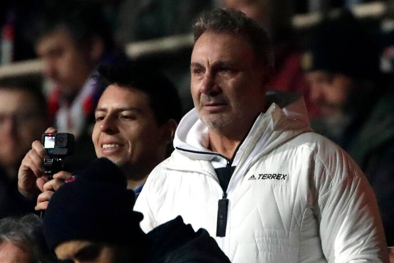 El ex futbolista e ídolo de Colo Colo está atento al futuro albo (Foto: Agencia Aton)