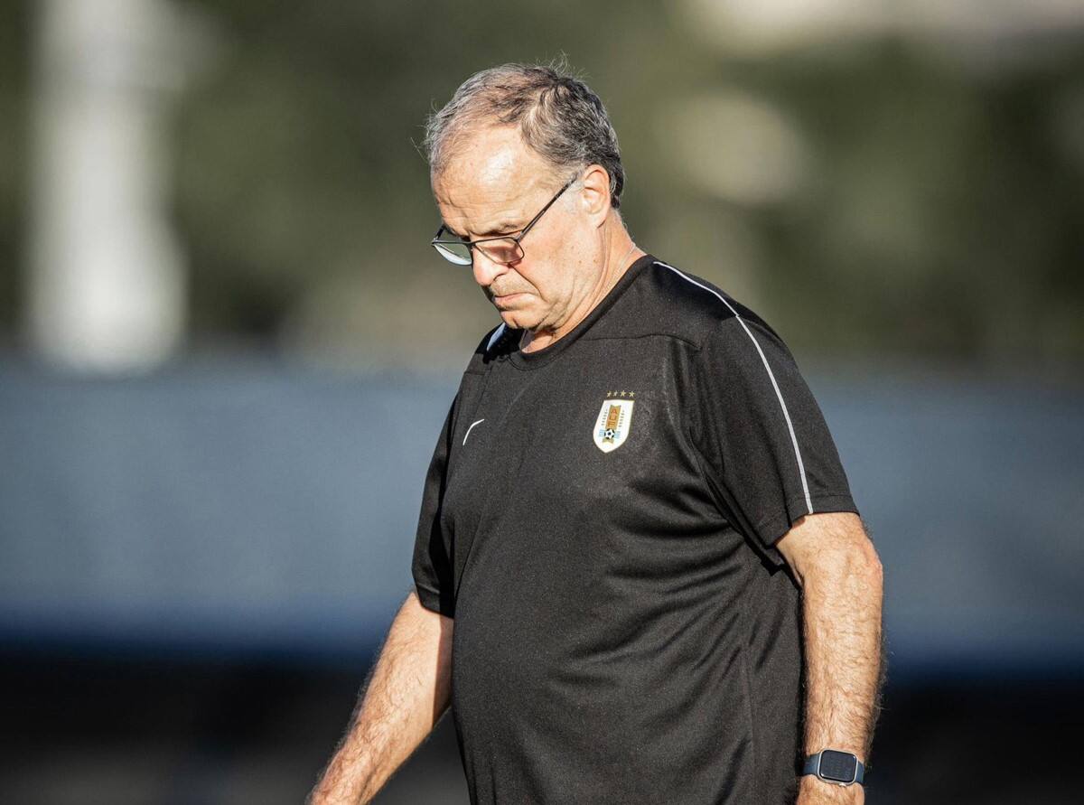 entrenador de la Selección Uruguaya. EFE.
