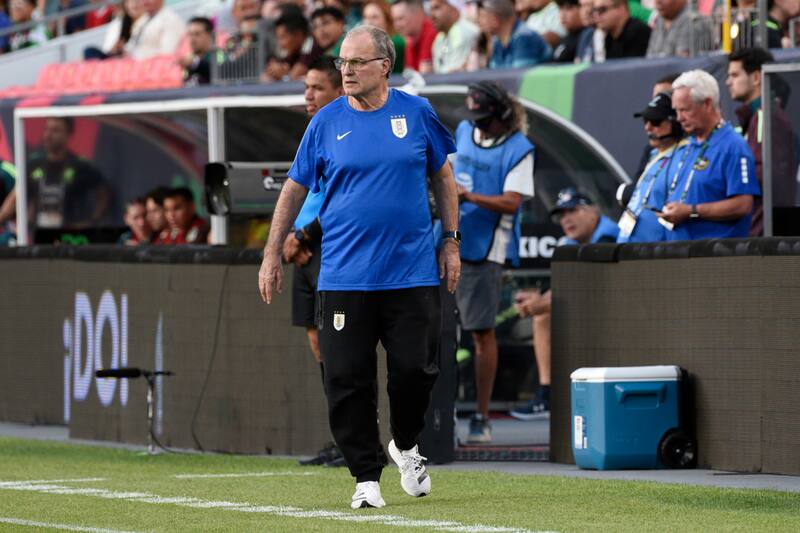 Uruguay goleó a México en Estados Unidos. EFE/ Todd Pierson