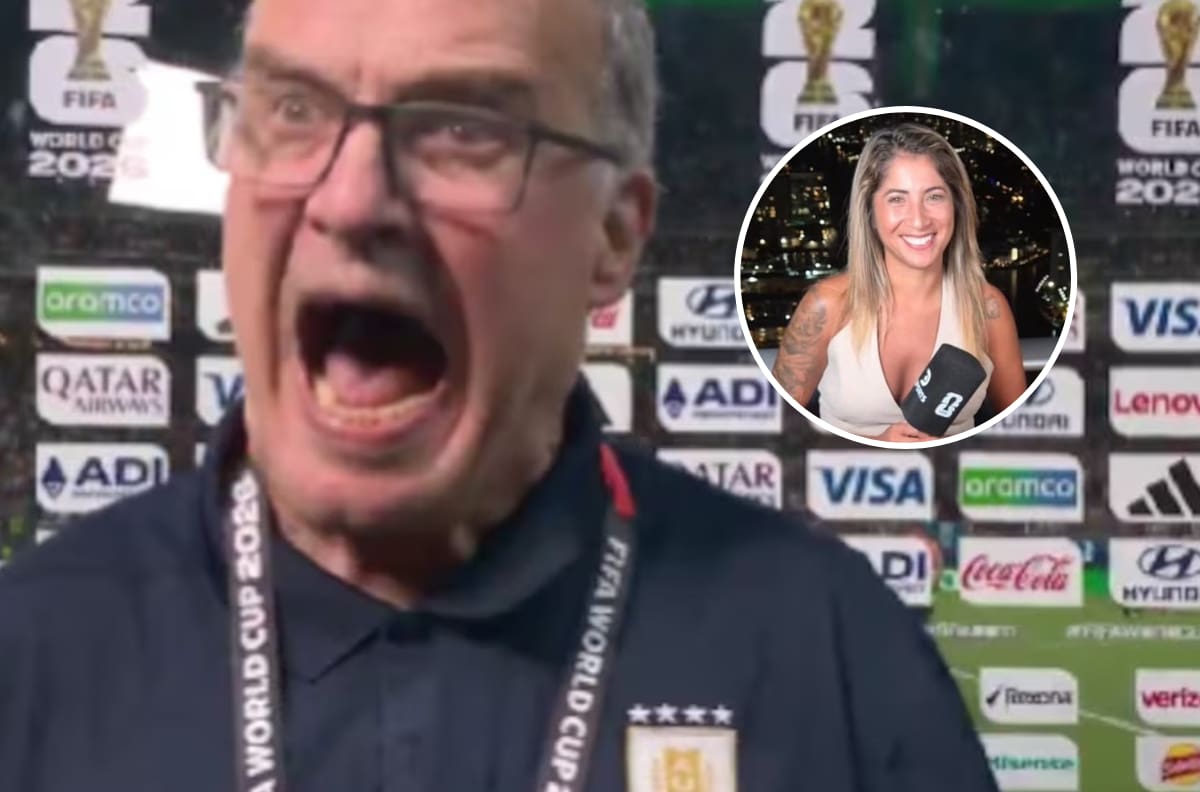 “Dale de una vez”: periodista que se comió el enojo de Marcelo Bielsa rompió el silencio