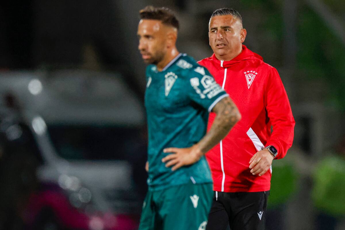 Marcelo Cañete junto a Jaime García en Santiago Wanderers.