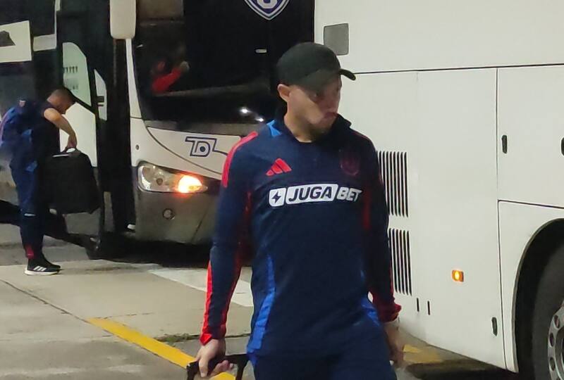 El capitán de los azules lideró la delegación de la U que viajó a Venezuela. Foto: @PrimeroEnLNE