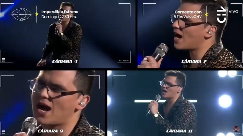 Marcelo Durán en "The Voice Chile"