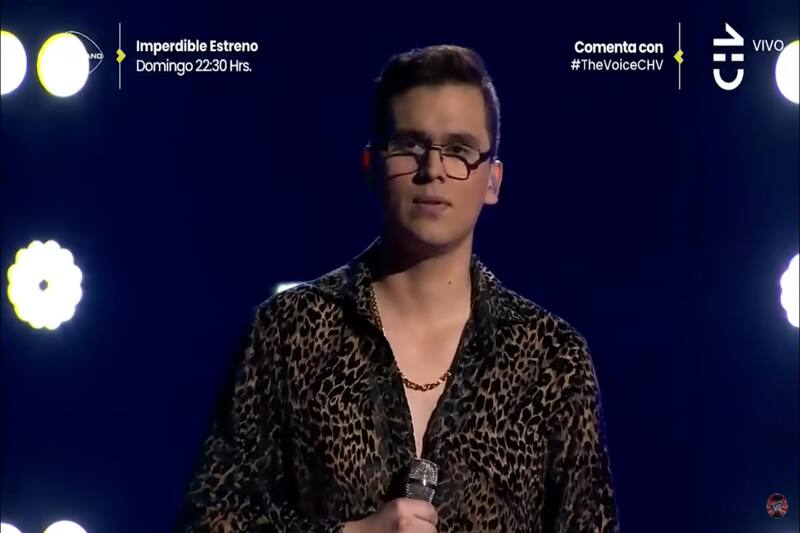 Marcelo Durán, finalista de “The Voice Chile”, tiene 25 años de edad.