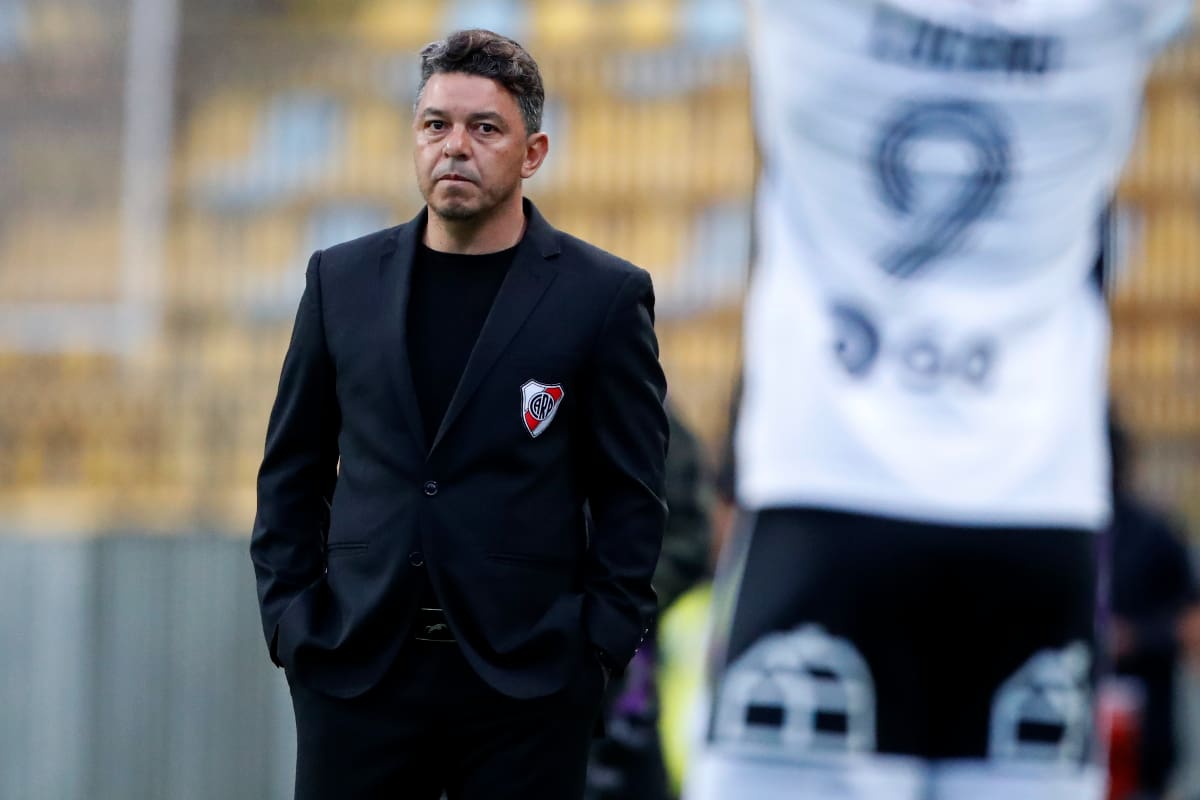 El técnico de River Plate recibe una lluvia de críticas.