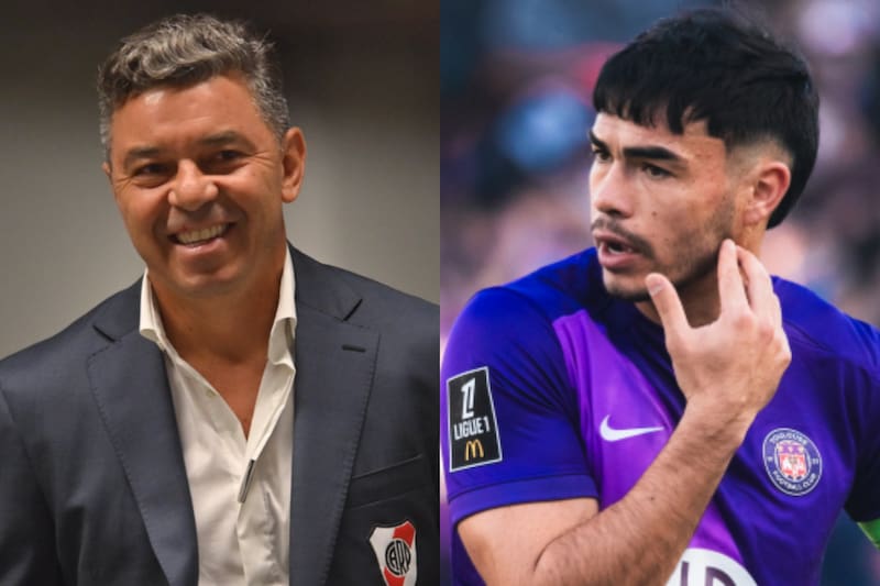 El DT de River ya busca otras opciones en la banda izquierda.