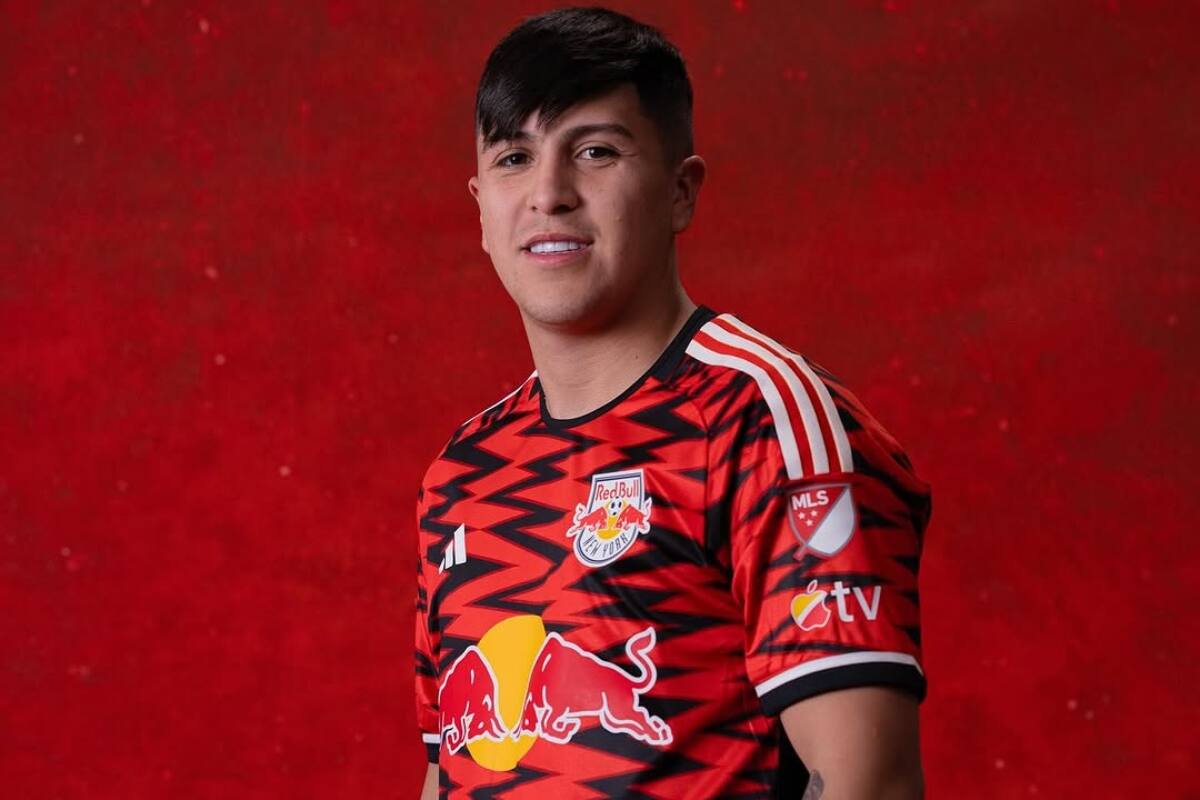 en su llegada al New York Red Bulls. Foto: New York RB.