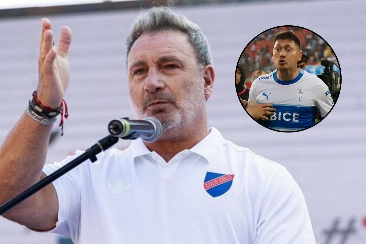 Nicolás Castillo las emprendió contra el ídolo de Colo Colo. Colo Colo / Agencia Aton