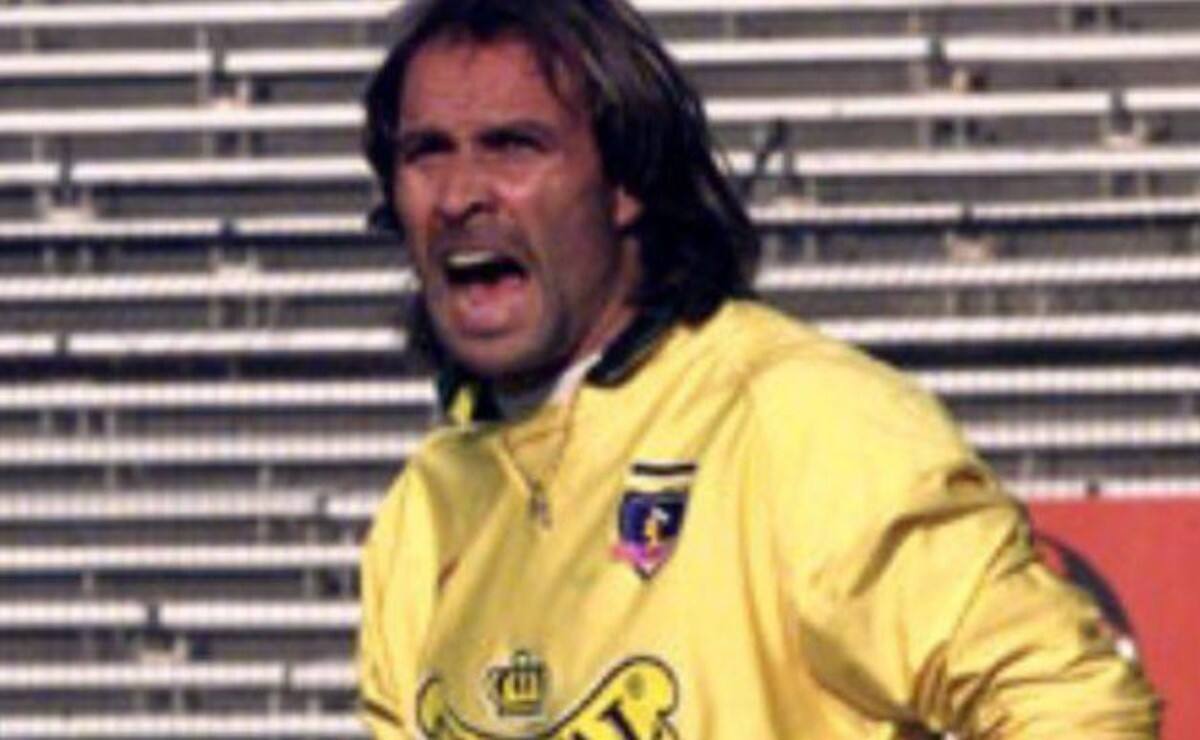 Marcelo Ramírez en su paso por Colo Colo