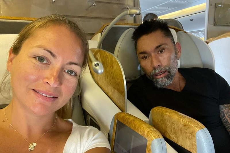 La expareja llegó a un acuerdo de divorcio.