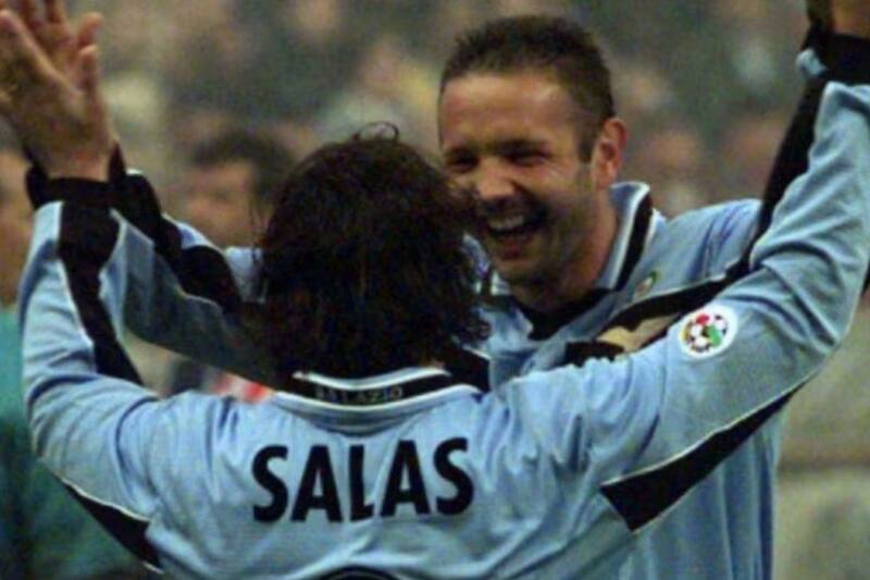 recordó a Sinisa Mihajlovic, compañero en la Lazio. Foto: La Tercera